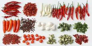 多样火辣食材大集合