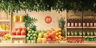 清新水果铺 开启健康生活