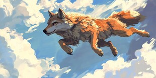 飞狼在云端翱翔