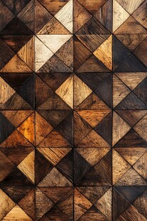 几何拼接木纹图案纹理