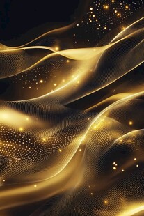 金色流光动感背景图案