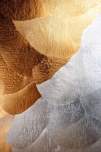 金属质感纹理抽象艺术画面