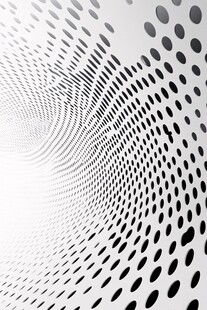 黑白波点动感抽象背景图
