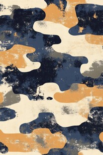 复古风迷彩图案纹理背景