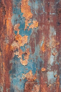 斑驳锈蚀的金属表面纹理