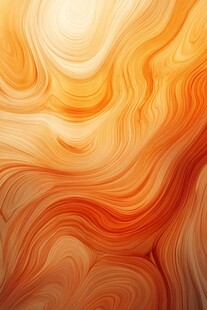 橙色流动纹理抽象背景图