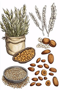谷物坚果大集合