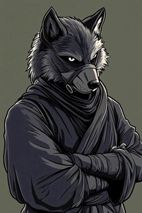 狼面忍者武士