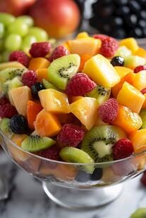 缤纷美味水果沙拉大赏