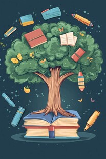 知识树 书籍文具的奇妙组合