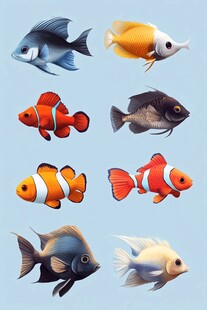 多彩观赏鱼集合