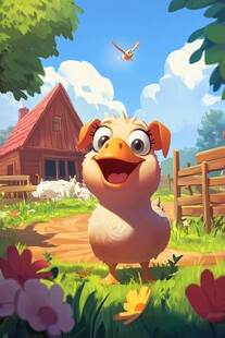 欢乐小鸡的田园生活