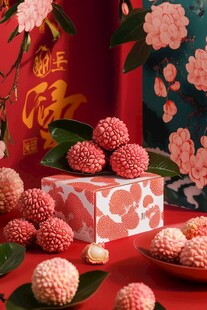荔枝礼盒 中式美学甜蜜呈现
