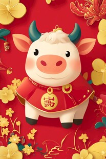 萌牛贺岁 喜庆中国年