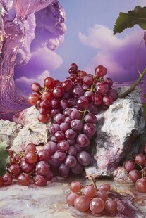 紫韵葡萄 梦幻岩石之景