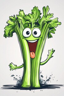 欢乐芹菜卡通形象