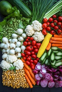 多彩新鲜蔬菜大集合