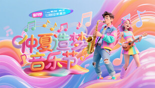 趣夏狂欢音乐节派对