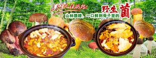 野生菌火锅