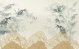 水墨竹子