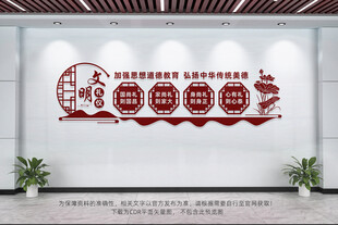 文明礼仪文化墙