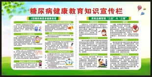 糖尿病日宣传栏