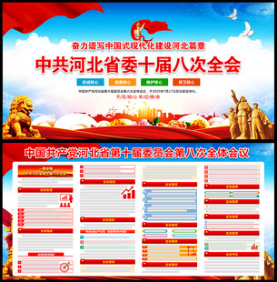 河北省十届八次全会