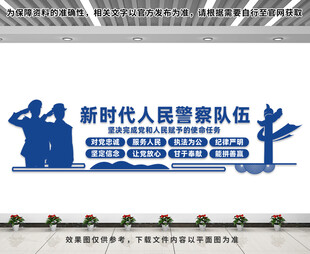 警队文化墙