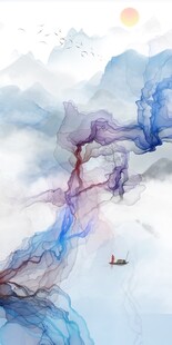 意境山水画