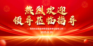 热烈欢迎领导光临指导