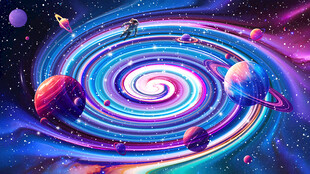 星空星球宇宙星空