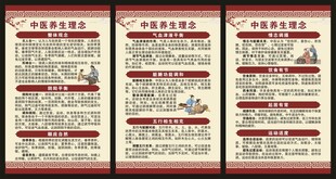 中医养生知识展板