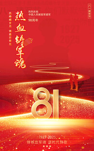 庆祝八一建军节
