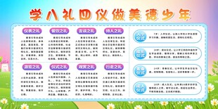 学八礼四仪做美德少年