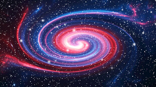 绚丽星空星系漩涡