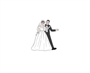 新婚夫妇