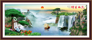 中堂山水画