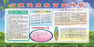 心理健康知识宣传栏