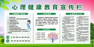 心理健康教育宣传栏