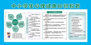 中小学生心理健康知识教育
