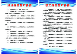 班组 职工 安全生产责任