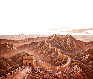 长城 铜雕