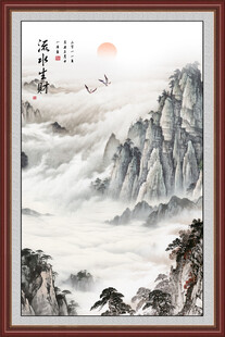 山水中国画