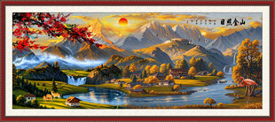 欧式金山油画