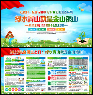 2025年全国生态日主题海报