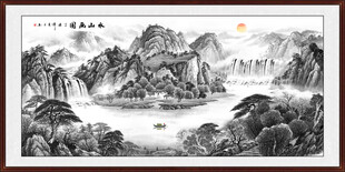 意境水墨画 新中式水墨画