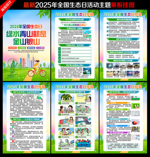 2025年全国生态日主题挂图