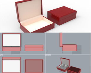 包装盒3d模型