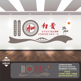 调解室文化墙