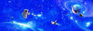 蓝色星空